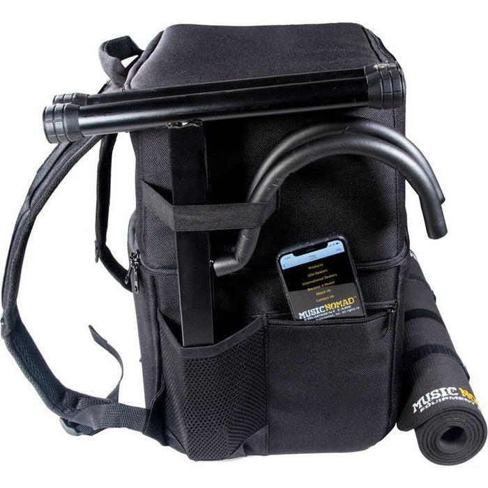 Music Nomad "Gomad" Guitarist Gear Bag with Backpack Straps (MN285) - Gsus4