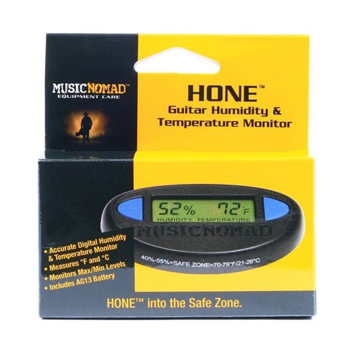 Music Nomad "HONE" Guitar Hygrometer Humidity & Temperature Monitor (MN312) - Gsus4