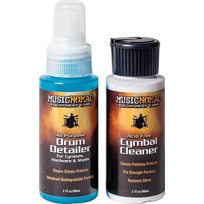 Music Nomad Mini Drum and Cymbal Care Kit 2-Pce (MN117) - Gsus4