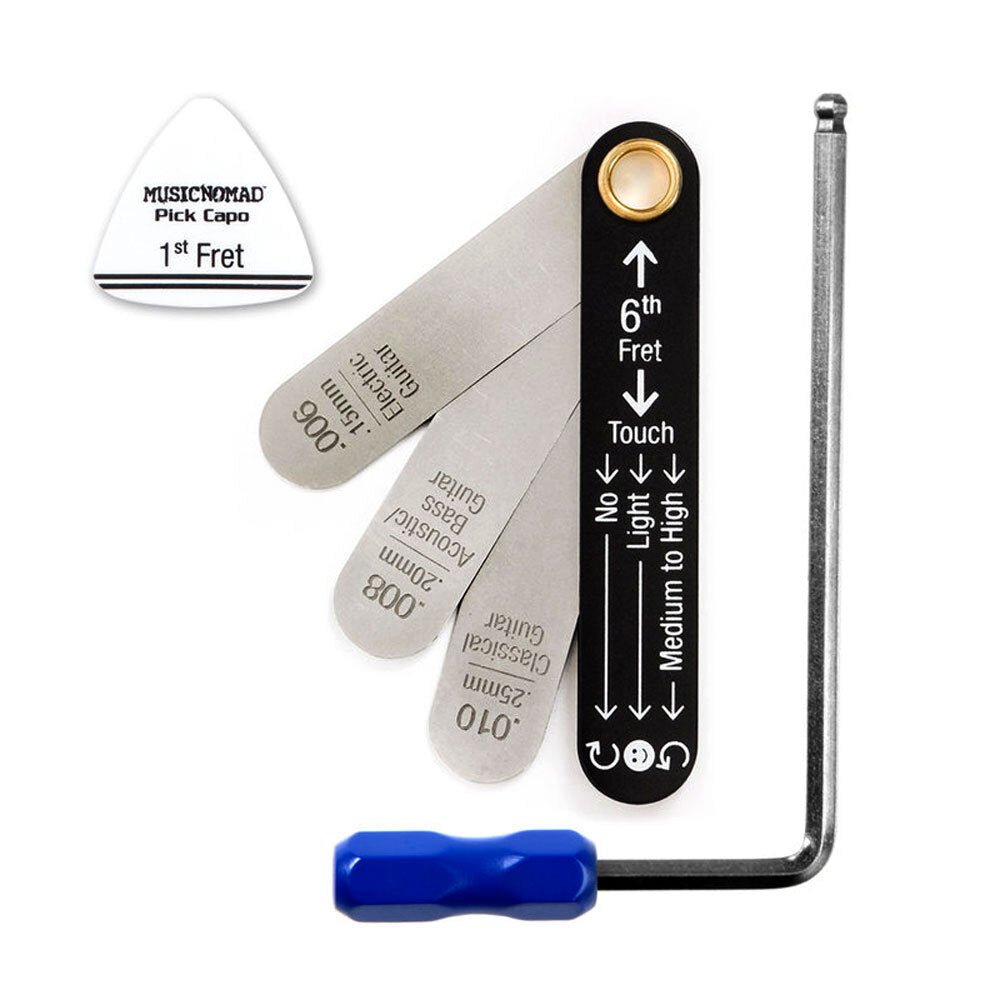 Music Nomad | MN612 | Truss Rod Neck Relief Measure & Adjust Kit for ...