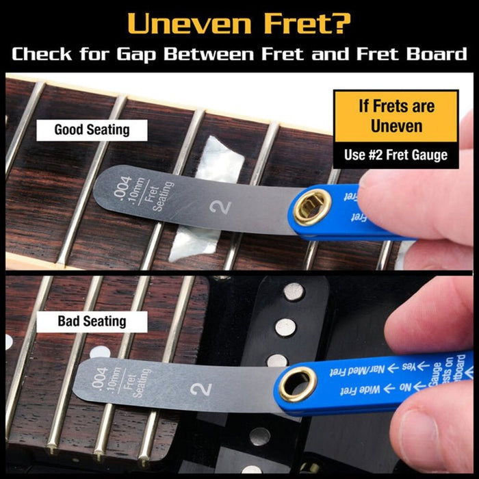 Music Nomad Precision Fret Gauge (MN840) - Gsus4