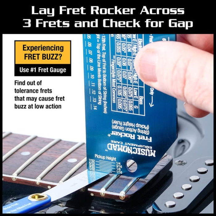 Music Nomad Precision Fret Gauge (MN840) - Gsus4