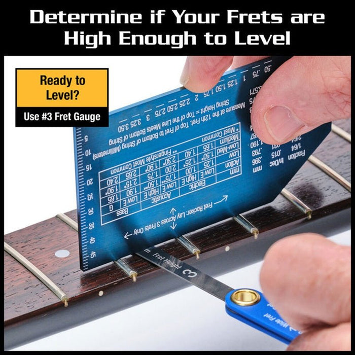 Music Nomad Precision Fret Gauge (MN840) - Gsus4