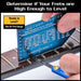 Music Nomad Precision Fret Gauge (MN840) - Gsus4