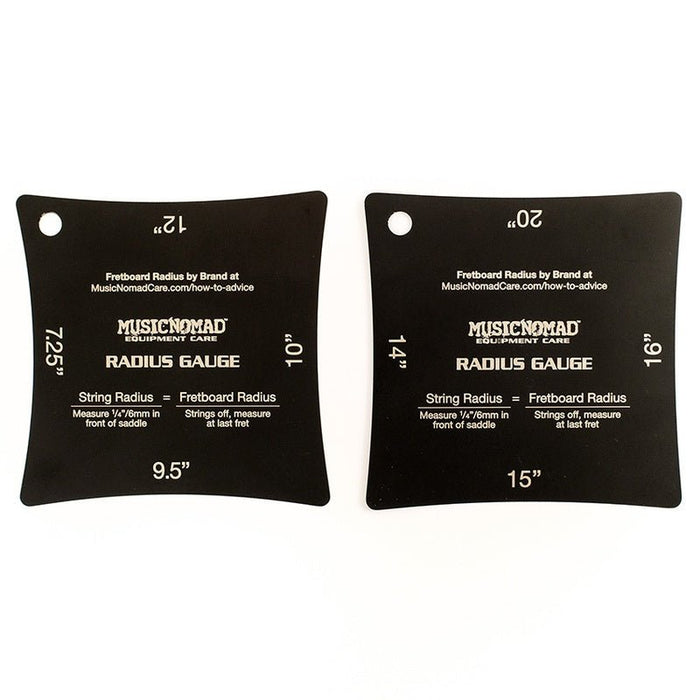 Music Nomad Precision Radius Gauge Set (2-Pce) (MN603) - Gsus4