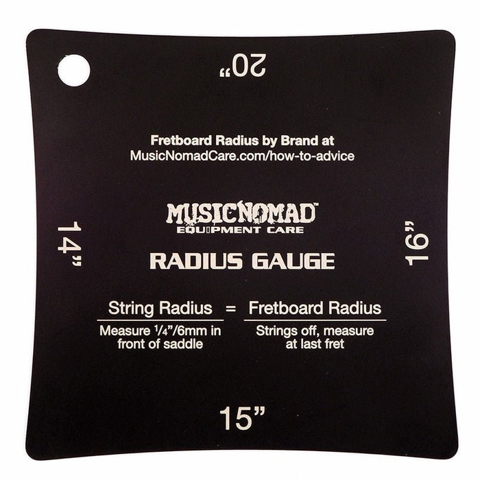 Music Nomad Precision Radius Gauge Set (2-Pce) (MN603) - Gsus4