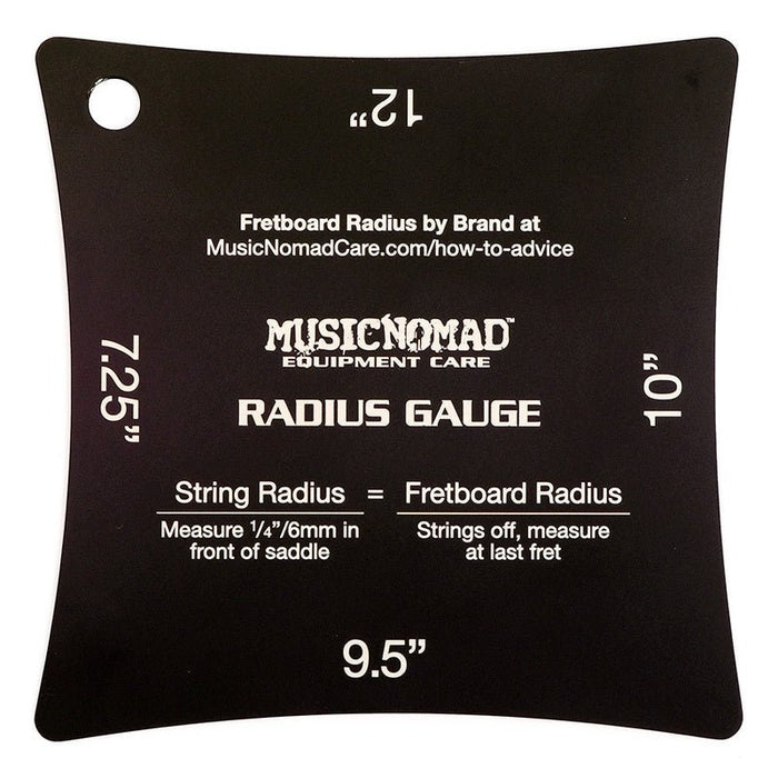 Music Nomad Precision Radius Gauge Set (2-Pce) (MN603) - Gsus4