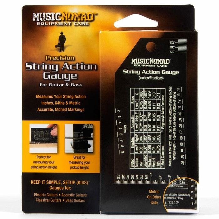 Music Nomad Precision String Action Gauge (MN602) - Gsus4
