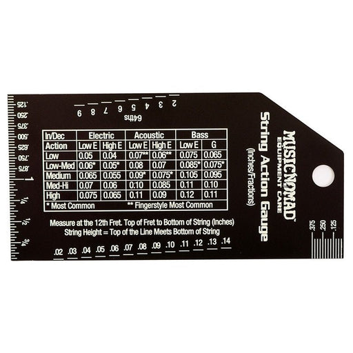 Music Nomad Precision String Action Gauge (MN602) - Gsus4