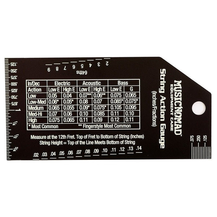 Music Nomad Precision String Action Gauge (MN602) - Gsus4