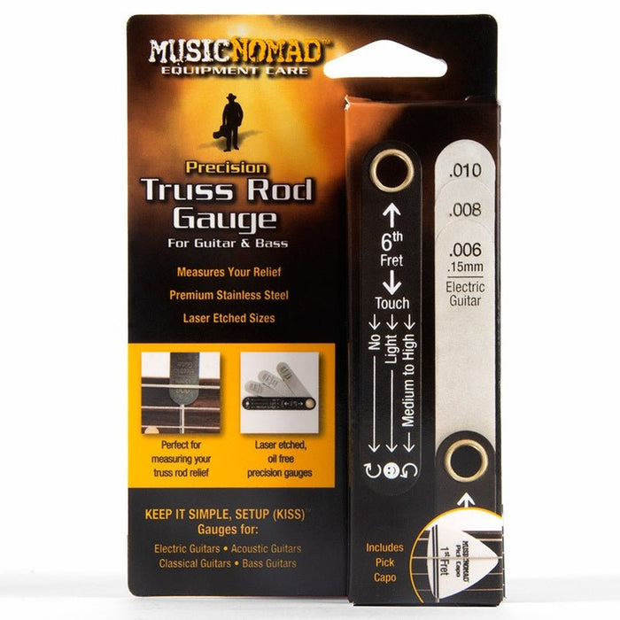 Music Nomad Precision Truss Rod Gauge with Pick Capo (MN600) - Gsus4