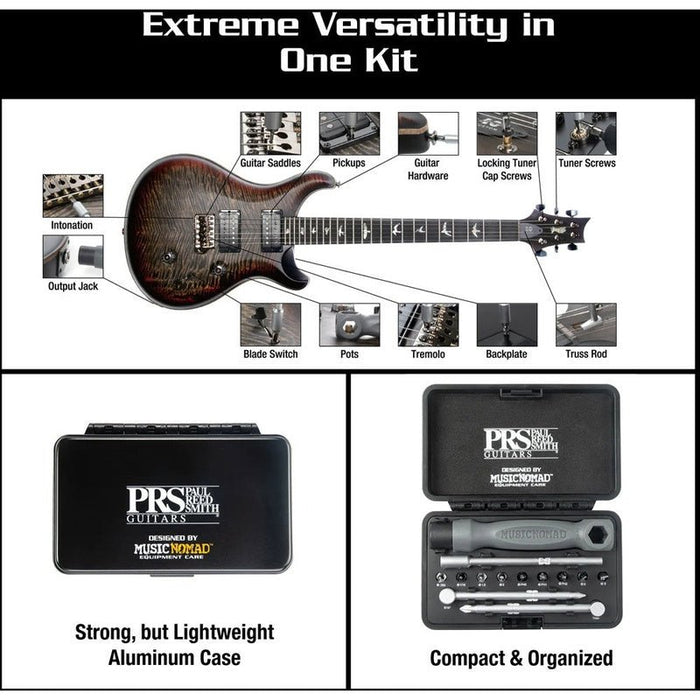 Music Nomad "PRS Guitars" 18-Pce Tool Kit (MN252) - Gsus4