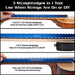 Music Nomad "Tri-Beam" 3 in 1 Dual Notched Straight Edge & Precision Straightedge (MN821) - Gsus4