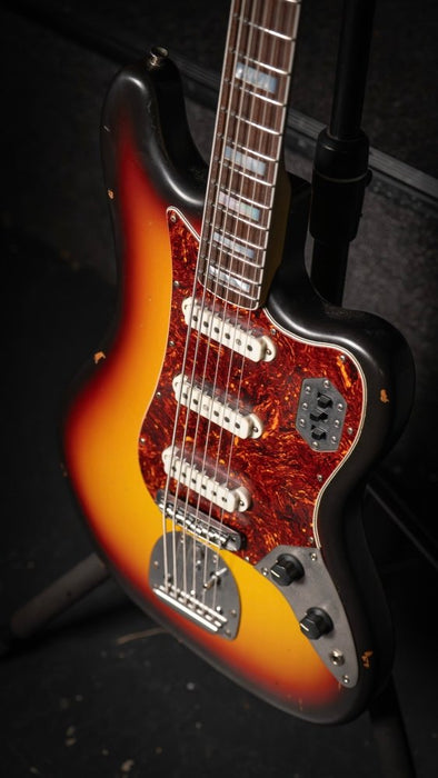 Nash Guitars | B - 6 Bass VI | 3TS | Alder & Rosewood | Lollars B6 | Light Relic | w/ Hard Case (Nash-Bass6-3TS) - Gsus4