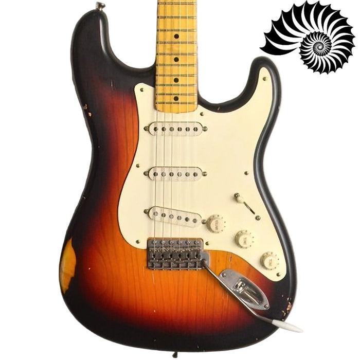 Nash Guitars | S57 Nautilus | 3TS | Ash & Maple | Lollars SSS | Medium Relic | w/ Hard Case (Nahs - S63 - Naut - 3TS - Ash - Maple - SSS) - Gsus4