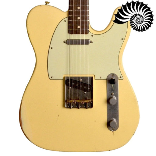 Nash Guitars | T63 Nautilus | Vintage White | Alder & Rosewood | Lollars SS | Light Relic | w/ Hard Case (Nash - T63 - Naut - VWhite - Alder - Rose) - Gsus4