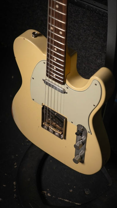 Nash Guitars | T63 Nautilus | Vintage White | Alder & Rosewood | Lollars SS | Light Relic | w/ Hard Case (Nash-T63-Naut-VWhite-Alder-Rose) - Gsus4