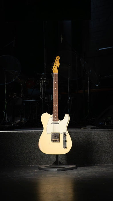 Nash Guitars | T63 Nautilus | Vintage White | Alder & Rosewood | Lollars SS | Light Relic | w/ Hard Case (Nash-T63-Naut-VWhite-Alder-Rose) - Gsus4