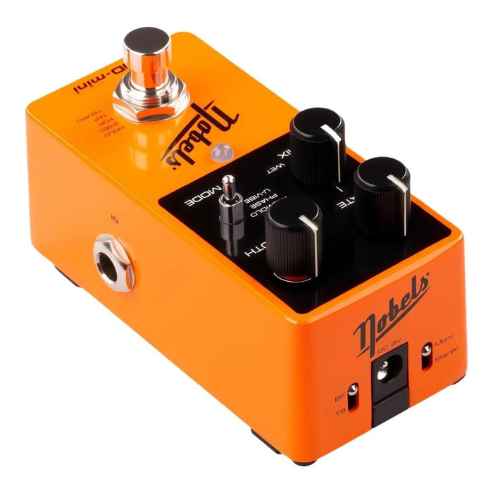 Nobels | MOD - mini | Mini Stereo Modulation Pedal | Tremolo, Phaser & Uni Vibe (Nobels-Mod-Mini) - Gsus4