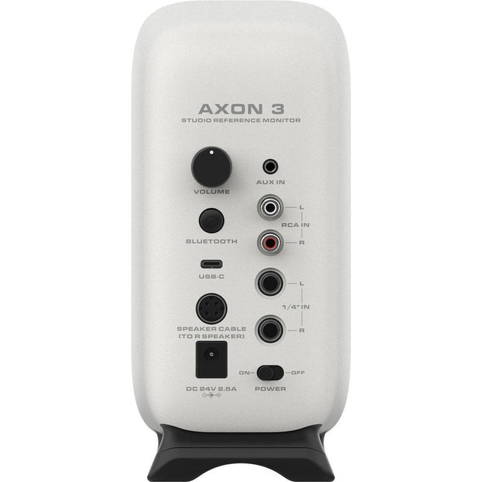 NUX Axon 3 Studio Reference Monitor Speakers in White (Pair) (NXNFM03WH) - Gsus4