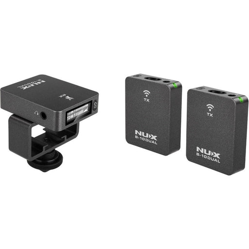 NUX B-10 Dual Digital 2.4GHz Wireless Vlog Microphone System (NXB10DUAL) - Gsus4