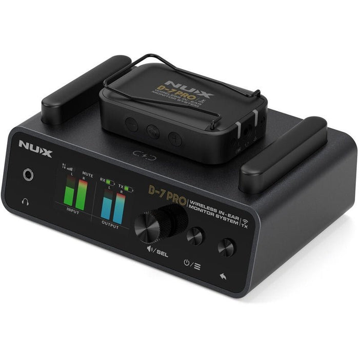 NUX B7 PRO Battery Powered Wireless In-Ear Monitoring System (NXB7PRO) - Gsus4