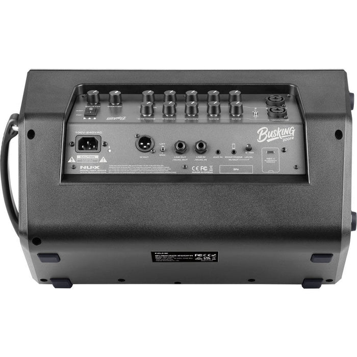 NUX Busking 200FR 276W Battery Powered FRFR Active Speaker w/ FX & Bluetooth (NXNBA200FR) - Gsus4