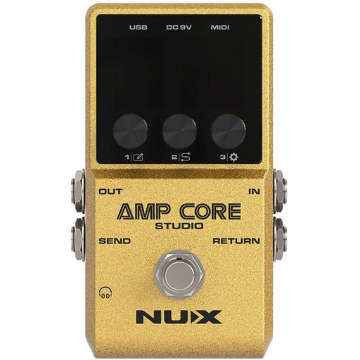 NUX Core Series Amp Core Studio Amplifier Modeling Pedal (NXNCA1) - Gsus4