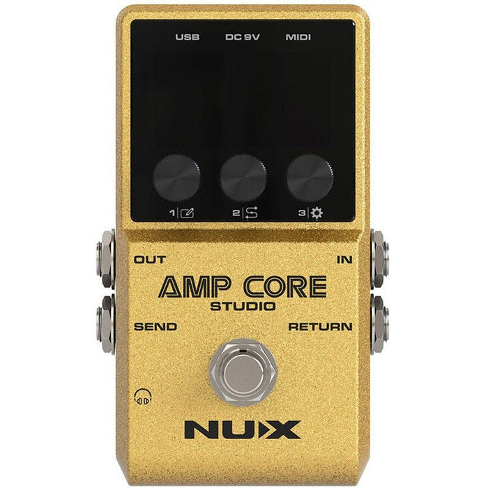 NUX Core Series Amp Core Studio Amplifier Modeling Pedal (NXNCA1) - Gsus4