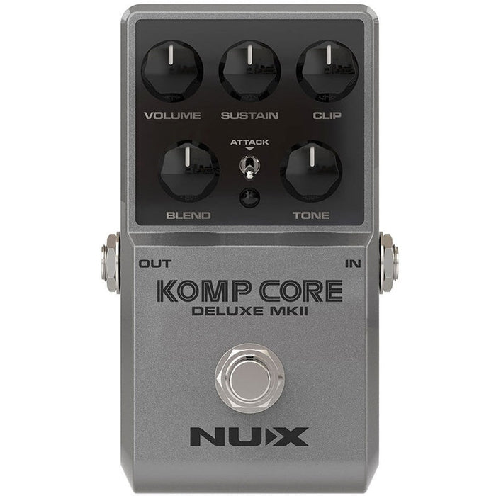 NUX Core Series Komp Core Deluxe MKII Compressor Effects Pedal (NXNCC2) - Gsus4