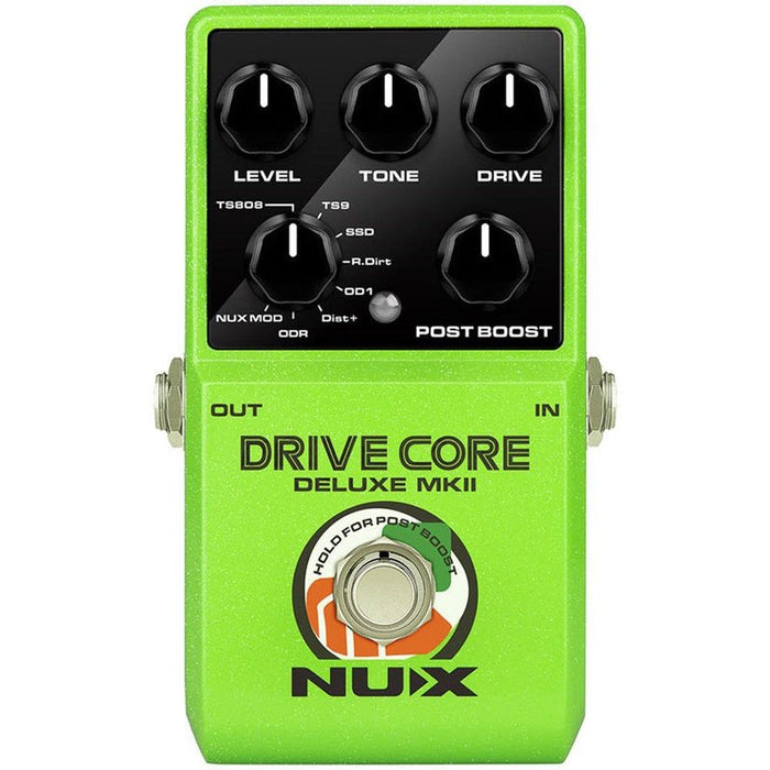 NUX Core Stompbox Series Drive Core Deluxe MKII Effects Pedal (NXNCO2) - Gsus4