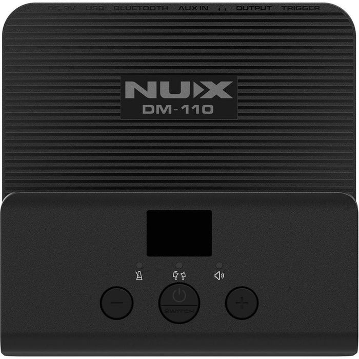 NUX DM110 Portable 8-Piece Electronic Drum Kit with Mesh Heads (NXDM110) - Gsus4