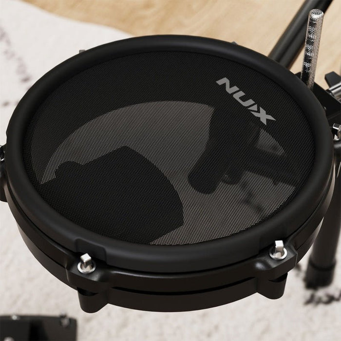 NUX DM110 Portable 8-Piece Electronic Drum Kit with Mesh Heads (NXDM110) - Gsus4