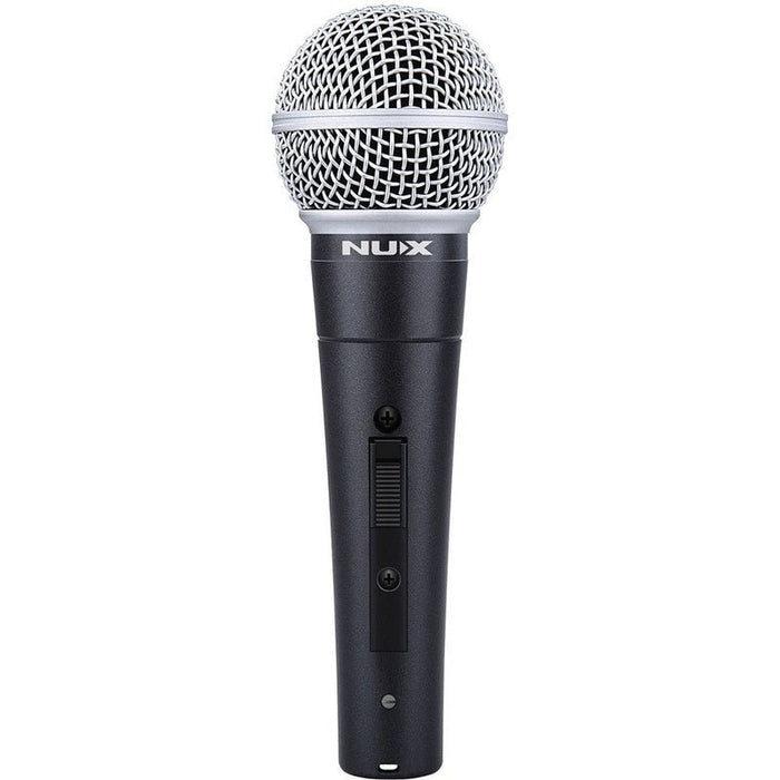 NUX DM4 Dynamic Handheld Microphone with Mic Clip & Carry Pouch (NXNDM4) - Gsus4