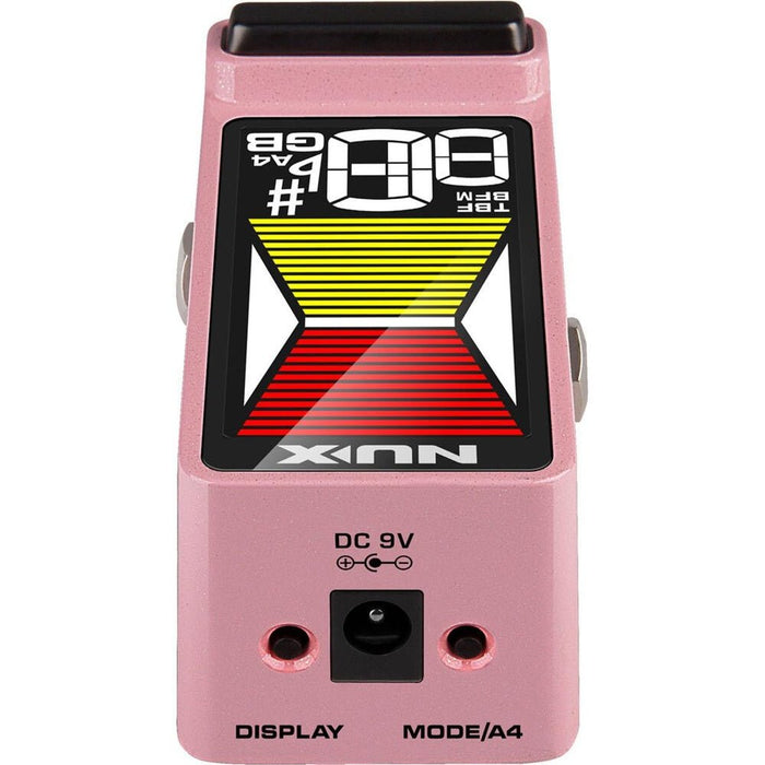 NUX Flow Tune Mini Core MK2 Tuner Pedal Pink (NXNTU3V2P) - Gsus4