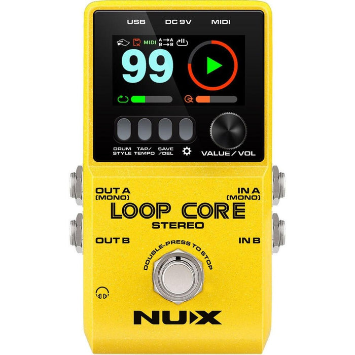 NUX Loop Core Stereo Effects Pedal (NXLOOPCORE) - Gsus4