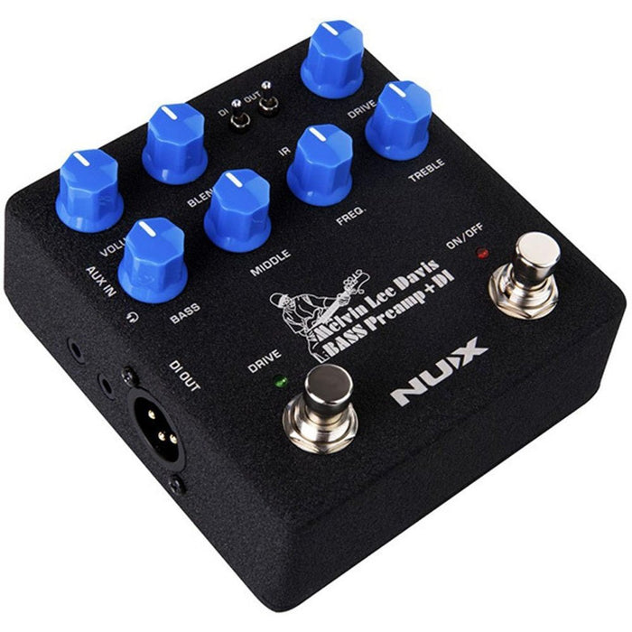NUX Melvin Lee Davis Bass Preamp & DI Effects Pedal (NXNBP5) - Gsus4