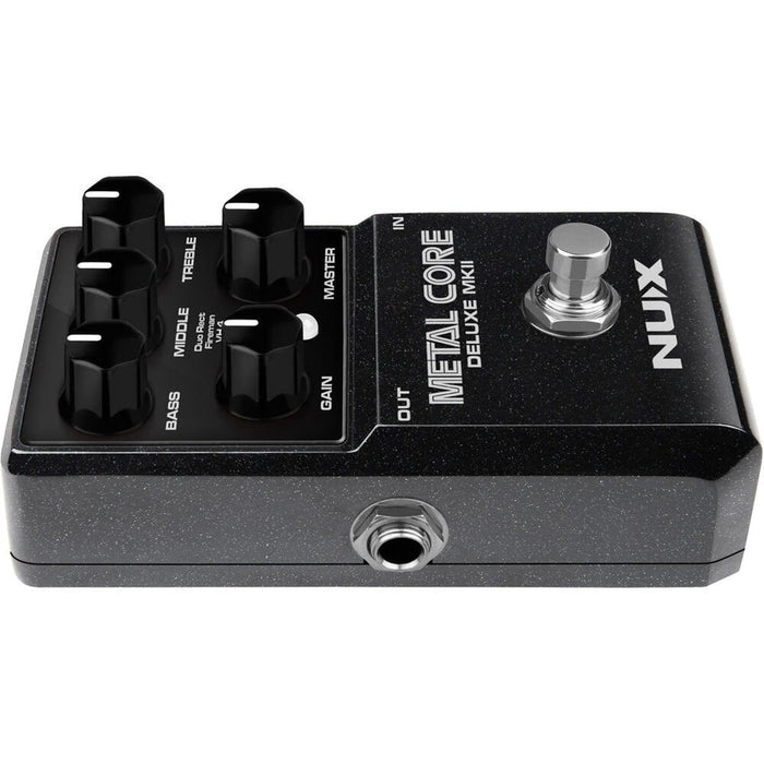NUX Metal Core Deluxe MK2 Distortion & Preamp Effects Pedal (NXMETALCOREII) - Gsus4
