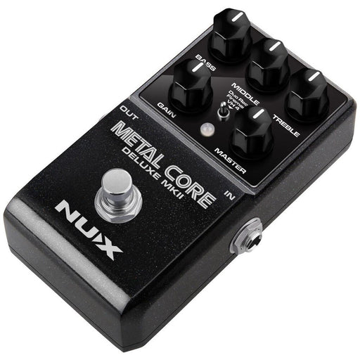 NUX Metal Core Deluxe MK2 Distortion & Preamp Effects Pedal (NXMETALCOREII) - Gsus4