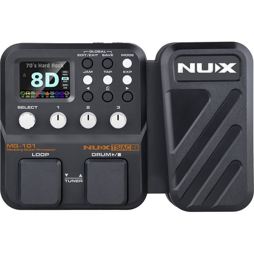 NUX MG-101 Guitar Modelling Multi-Effects Processor (NXMG101) - Gsus4