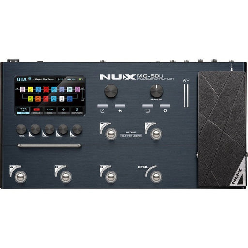 NUX MG-50Li Versatile Guitar/Bass Modeler & Profiler (NXMG50LIBL) - Gsus4