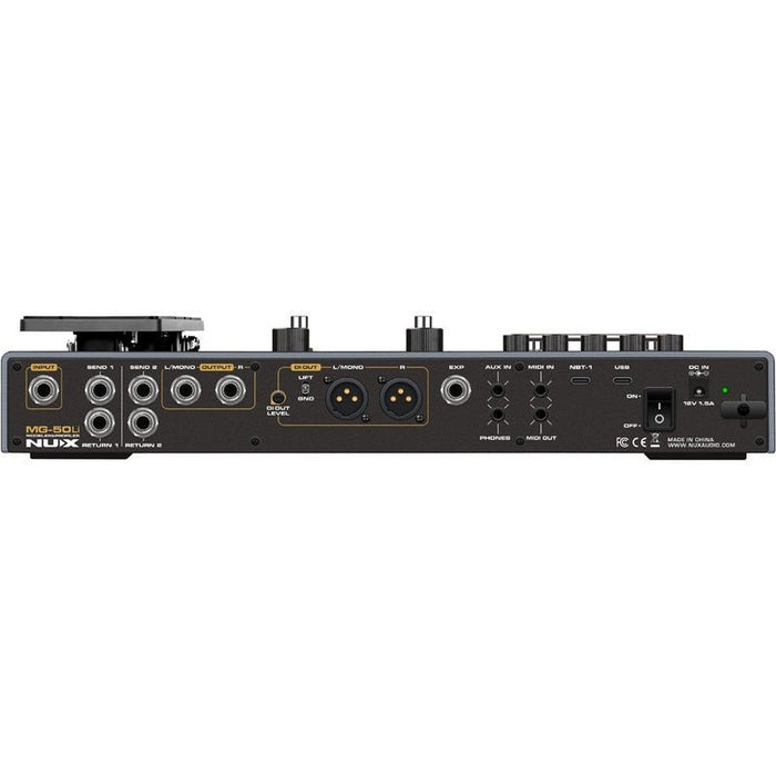 NUX MG-50Li Versatile Guitar/Bass Modeler & Profiler (NXMG50LIBL) - Gsus4