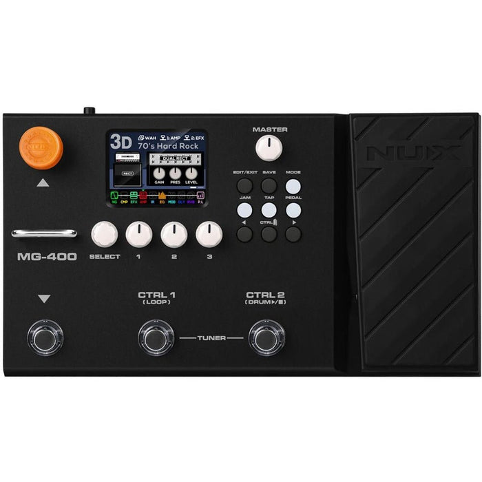 NUX MG400 Multi Effects Guitar Modelling Processor (NXMG400) - Gsus4