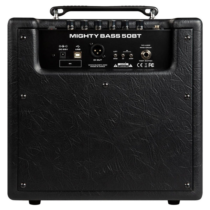 NUX Mighty Bass 50W Bass Combo Amp w/ Modelling & IR (NXMIGHTYBASS50BT) - Gsus4
