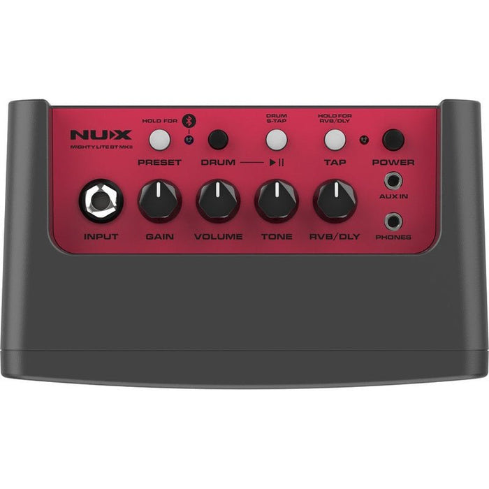 NUX Mighty Lite BT MKII Portable Desktop Modeling Guitar Amp with IRs in Dark Gray (NXMIGHTYLITEGRY) - Gsus4