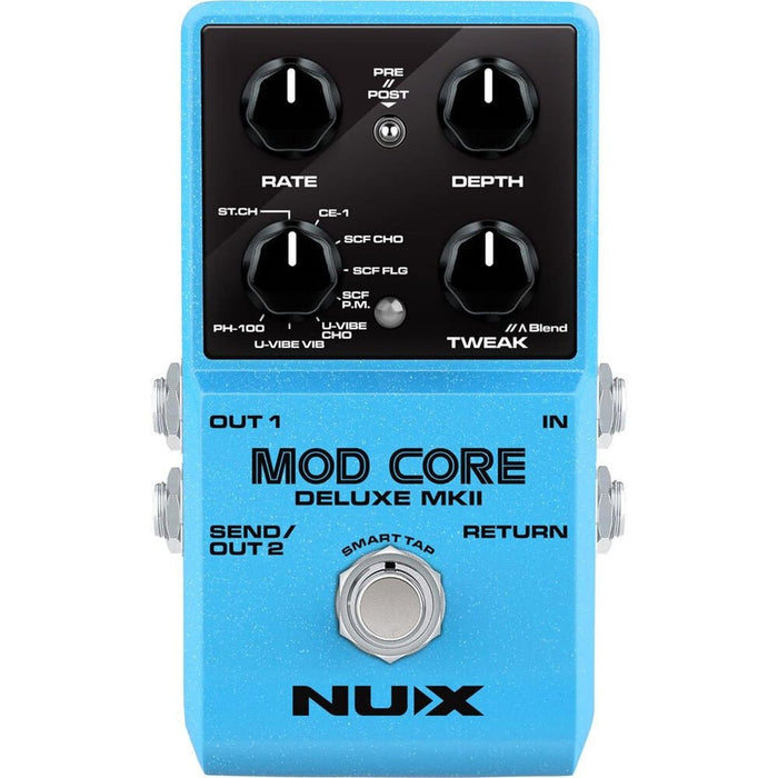 NUX Mod Core Deluxe MK2 Modulation Effects Pedal (NXMODCOREII) - Gsus4