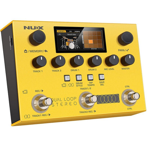 NUX Monarch Series Dual Loop Stereo Pedal (NXNML3DLS) - Gsus4