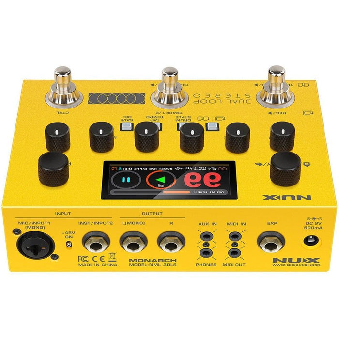 NUX Monarch Series Dual Loop Stereo Pedal (NXNML3DLS) - Gsus4