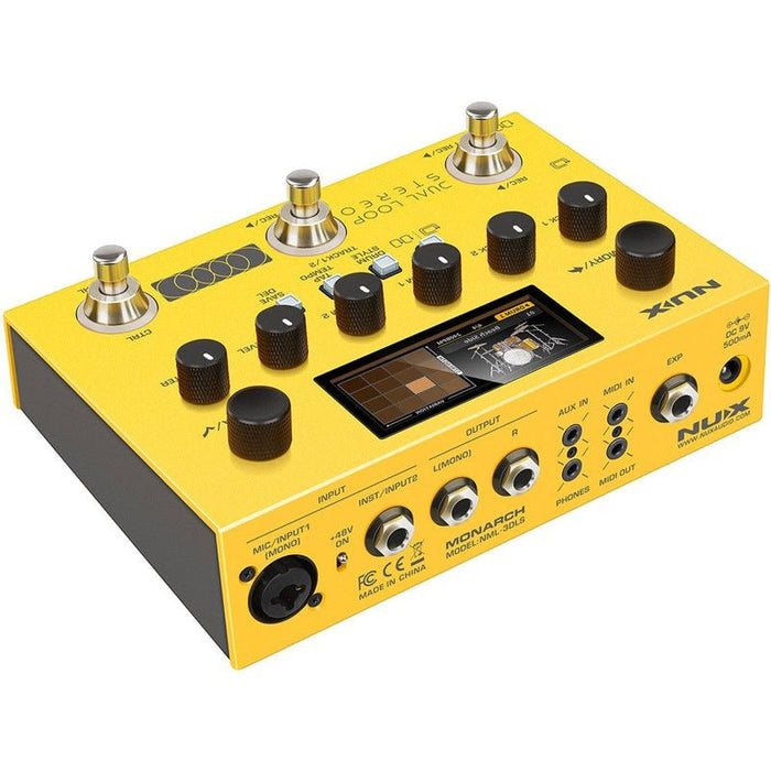 NUX Monarch Series Dual Loop Stereo Pedal (NXNML3DLS) - Gsus4