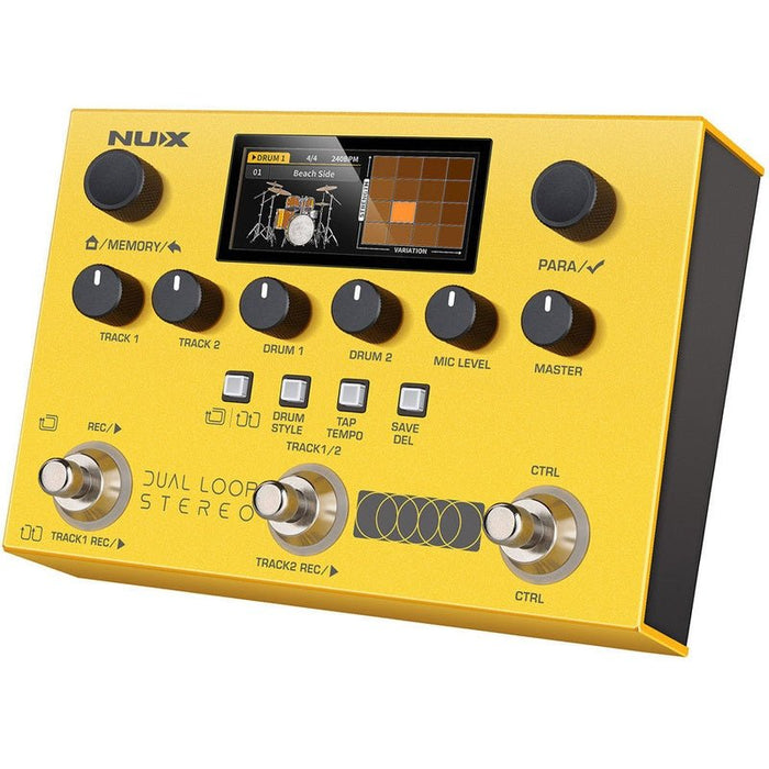 NUX Monarch Series Dual Loop Stereo Pedal (NXNML3DLS) - Gsus4